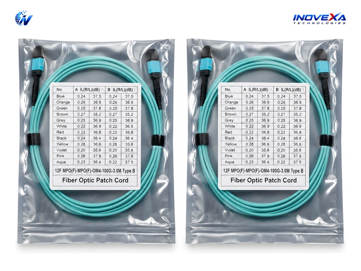 LC-LC OM4 100G Multimode Fiber Patch Cable